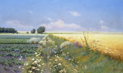 Summer Landscape by Eugeniusz Wrzeszcz